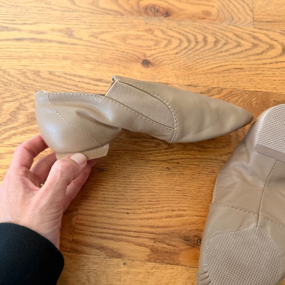 NWOT BLOCH Childrens Leather Elasta Jazz Booties (Size 2.5) - Picture 8 of 9